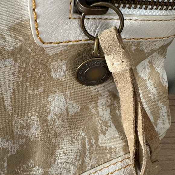 Coach Y2K vintage Hobo Shoulder bag 10010 brass coin fringe - Picture 5 of 13